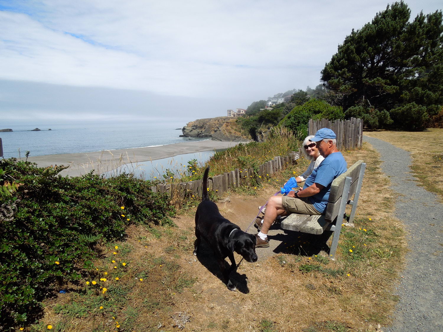 GBT_people on bench_Mary Sue Ittner